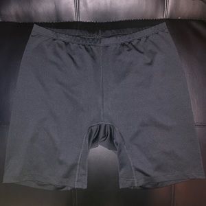 Black Biker Shorts, Large